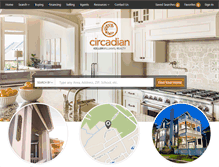 Tablet Screenshot of circadianrealty.com